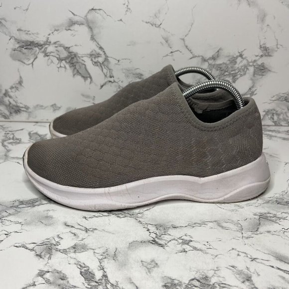 Vessi Skyline Slip On Shoe Womens Size 6 Gray Knit Sneaker Casual Everyday FAIR - Picture 3 of 8